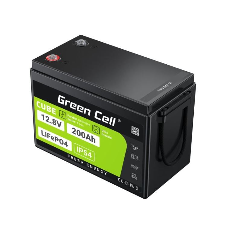 LiFePO4 battery 200Ah 12V/12.8V 2560Wh