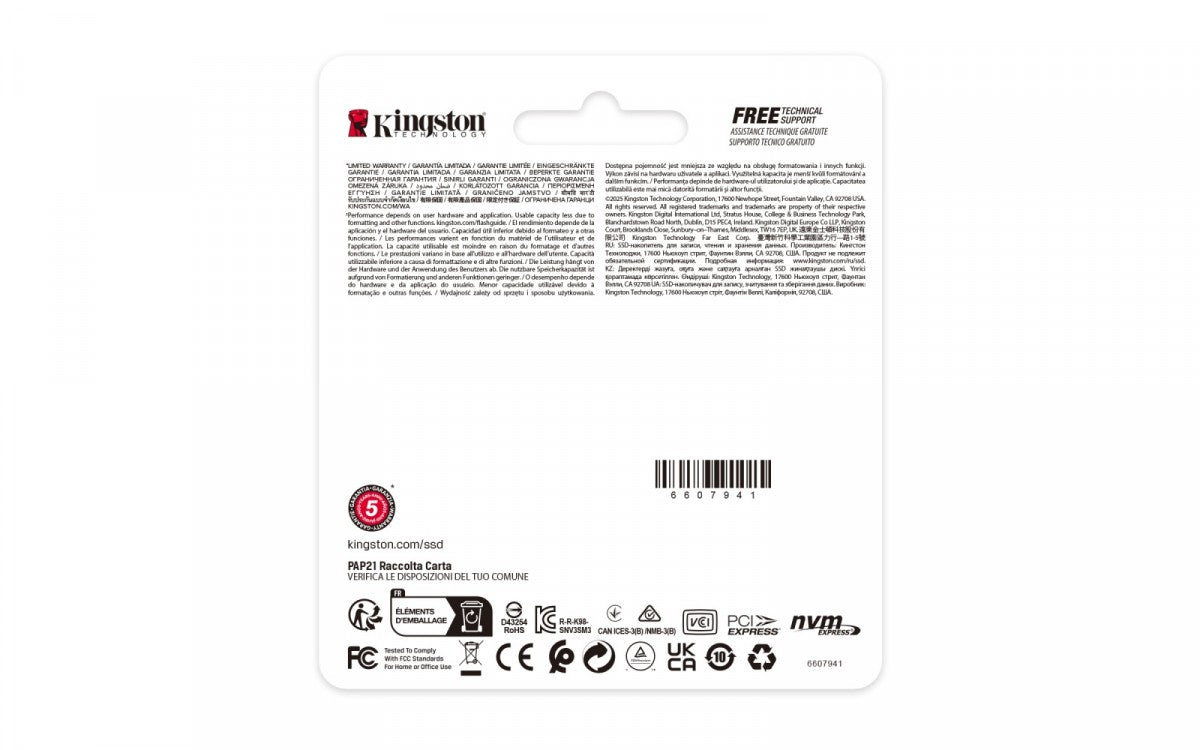 SSD Disk NV3 2TB M.2 2230 PCI-e 4.0 NVMe 6000/5000