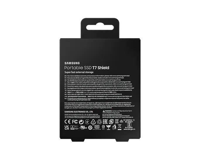 Drive SSD T7 Shield 2TB USB 3.2, black