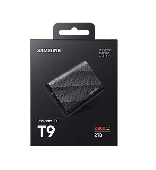Portable SSD T9 2TB USB3.2 GEN.2 black