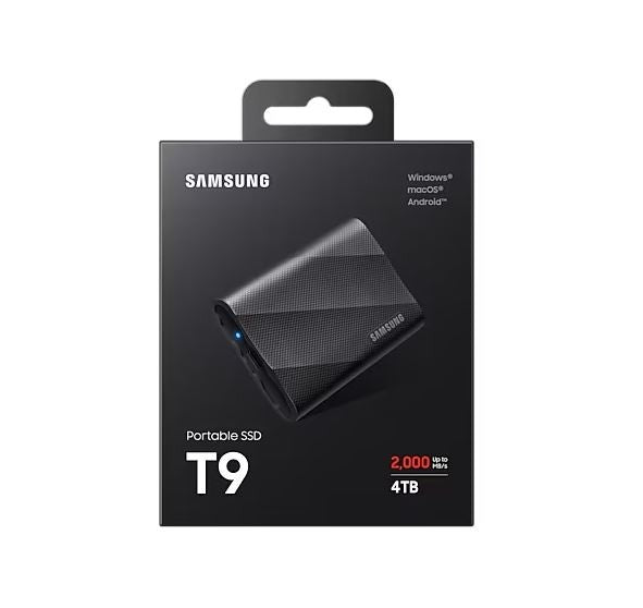Portable SSD T9 4TB USB3.2 GEN.2 black