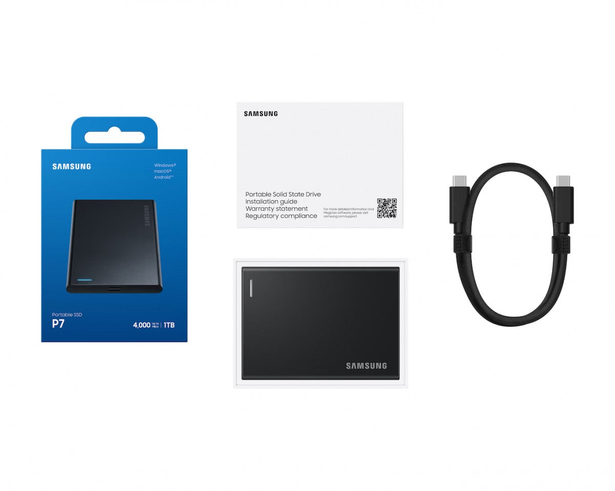 SSD Portable P7 1TB USB4.0 GEN 3x2 MU-PF1T0G/WW