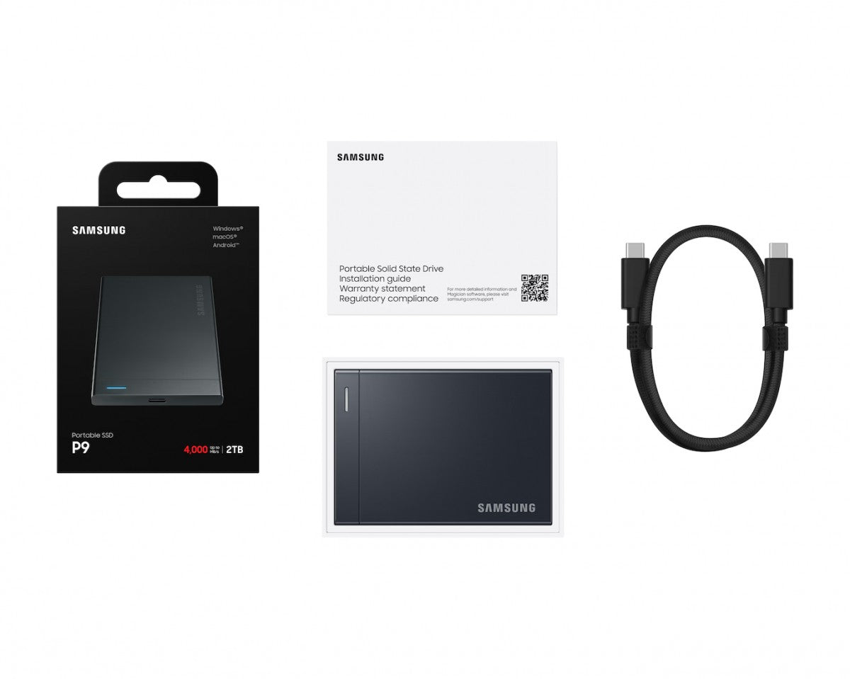 SSD Portable P9 2TB USB4.0 GEN 3x2 MU-PJ2T0G/WW