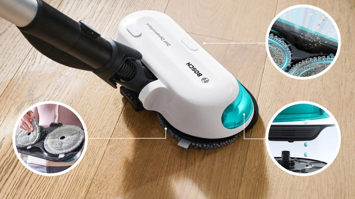 Upright vacuum cleaner Unlimited 7 ProHygienic Aqua BCS71HYG1