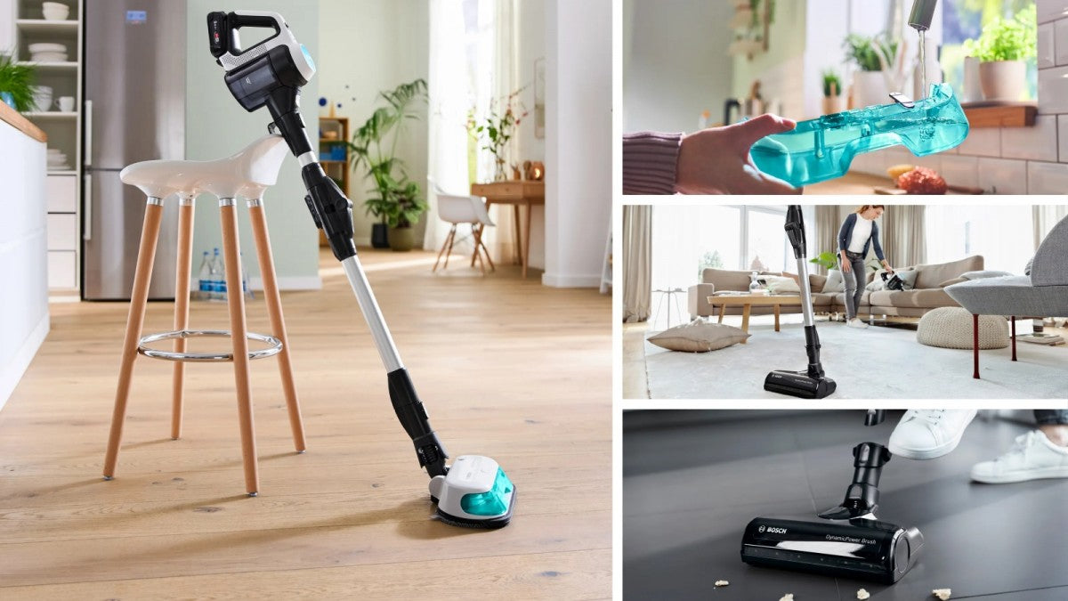 Upright vacuum cleaner Unlimited 7 ProHygienic Aqua BCS71HYG1