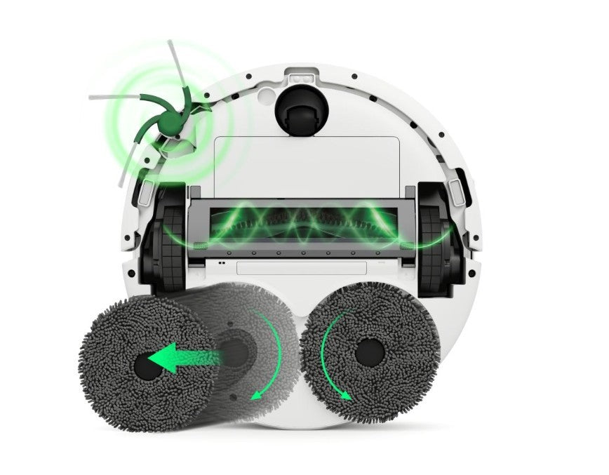 Robot Vacuum Cleaner Roomba 575 Combo AutoWash White