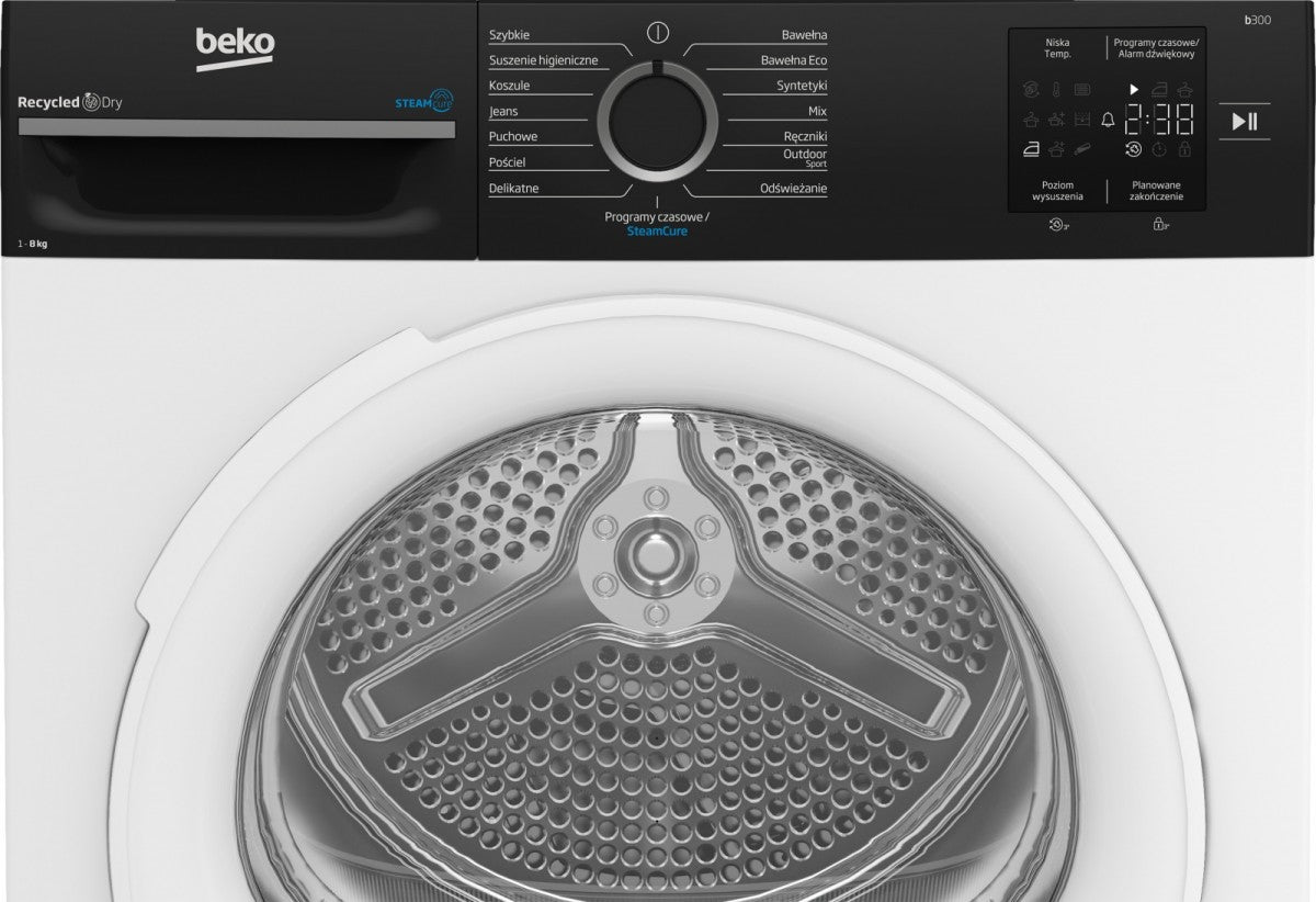 Dryer slim BM3T3823WBW