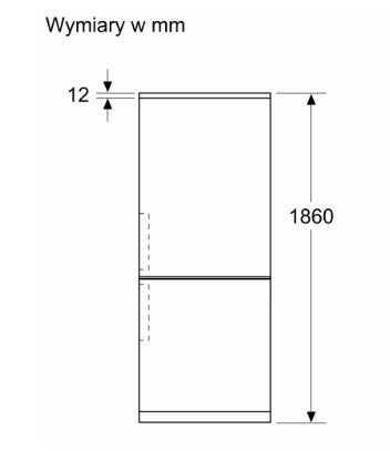Fridge-freezer KGN362WDF