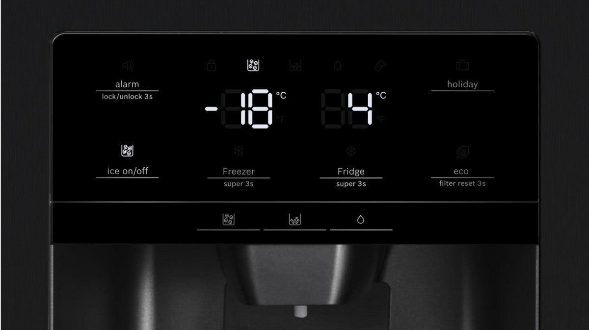 KAD93ABEP Side-by-Side Fridge Freezer