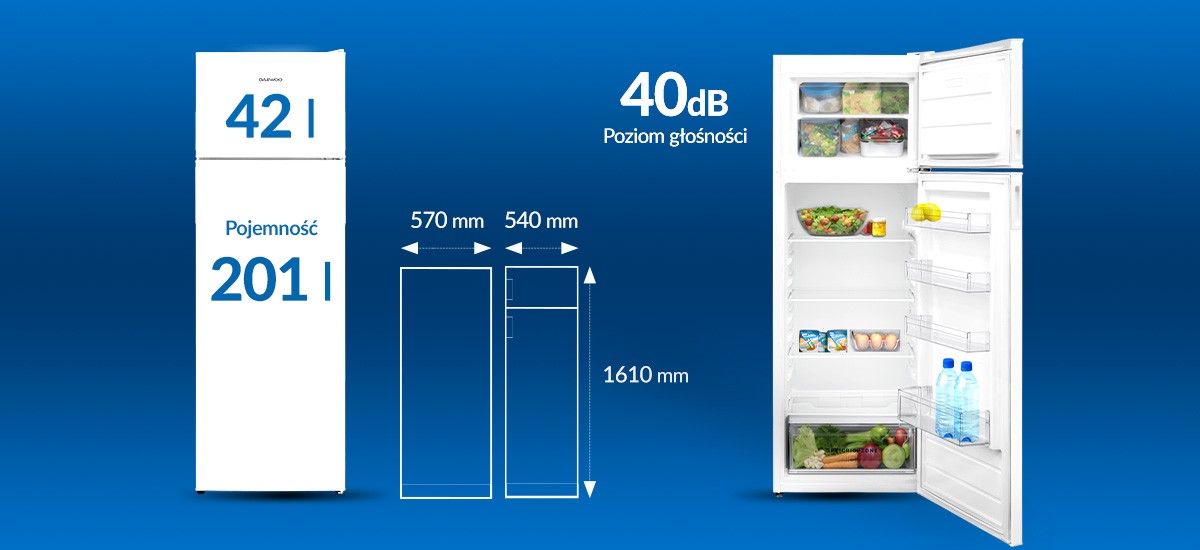Fridge-freezer CTL0283EWMA0-EU