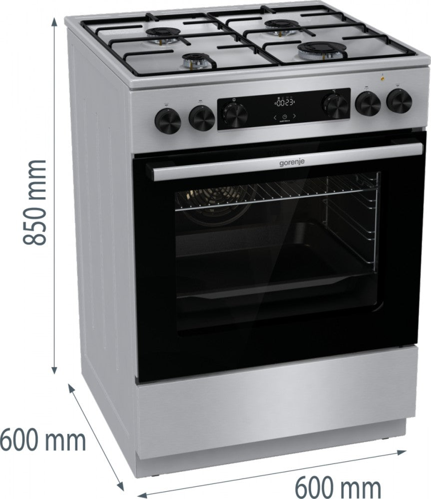Gas-electric cooker GKS6C70XJ