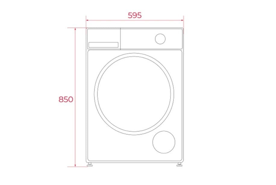 Washing machine WM 20941W PL 9kg