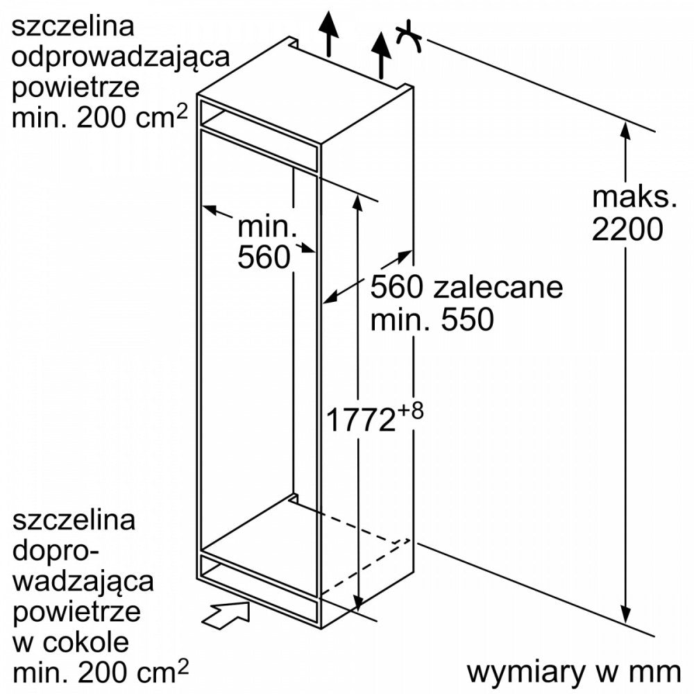 Fridge-Freezer KIV87NSE0