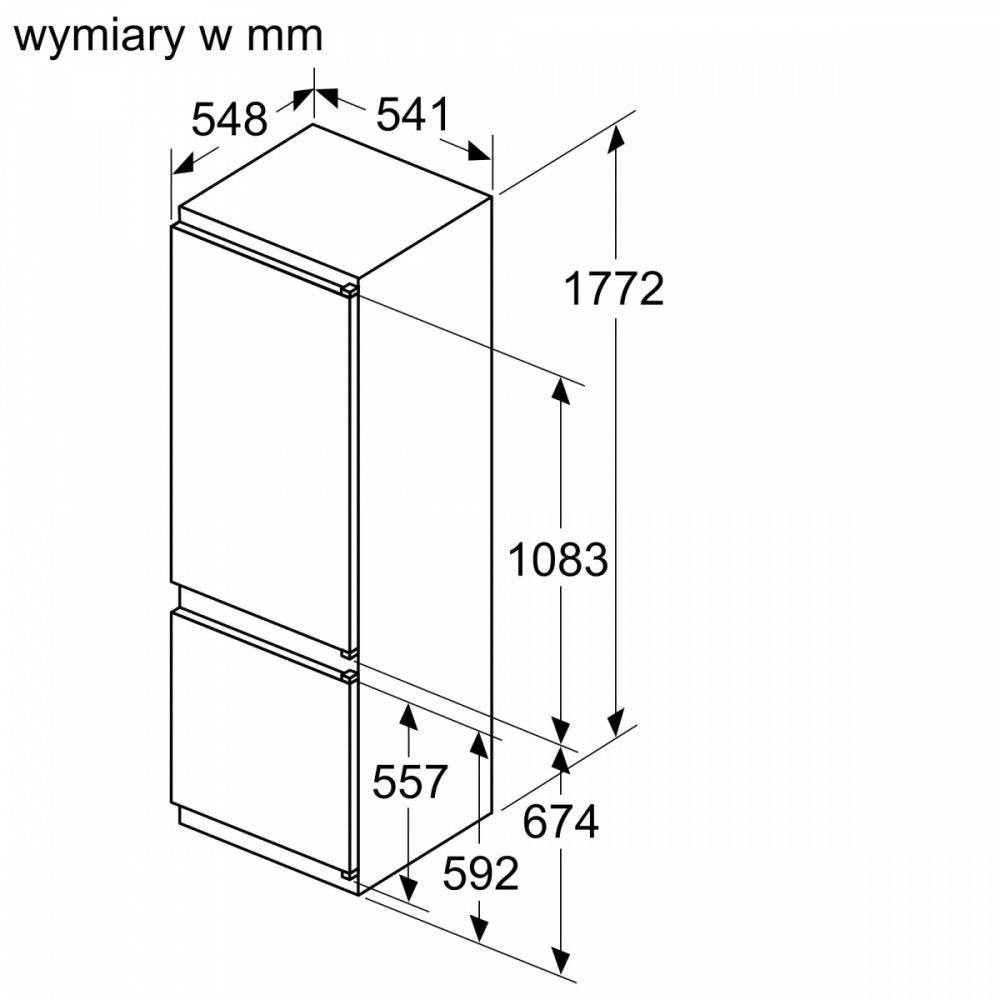Fridge-Freezer KIV87NSE0