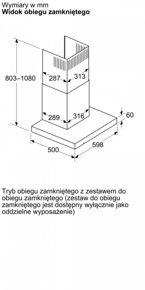 Hood DWB63BC60 black