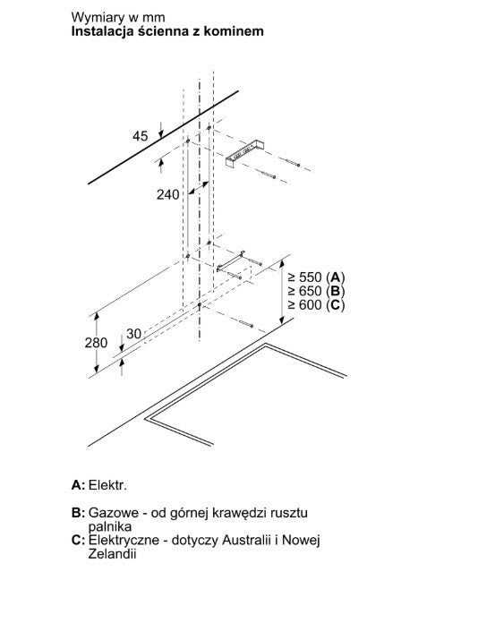 DWB93BC30 Hood Metal look 90 cm