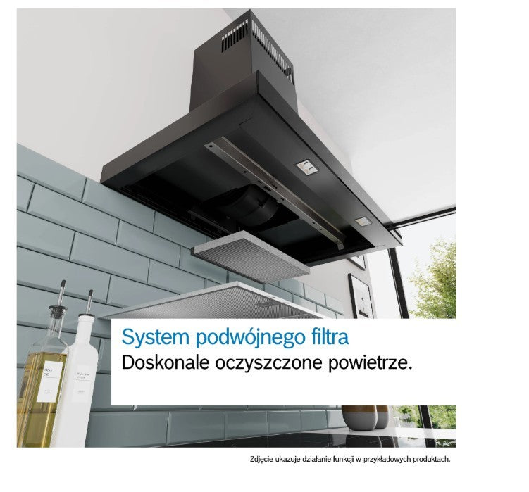 DWB93BC30 Hood Metal look 90 cm