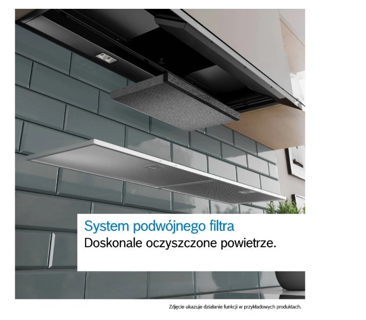 DBB63BC60 Hood Serie 2 black integrated