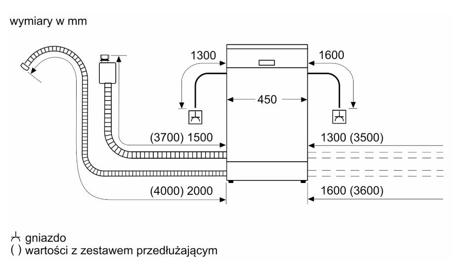 Dishwasher SPV4HKX12E Series 4 with Home Connect
