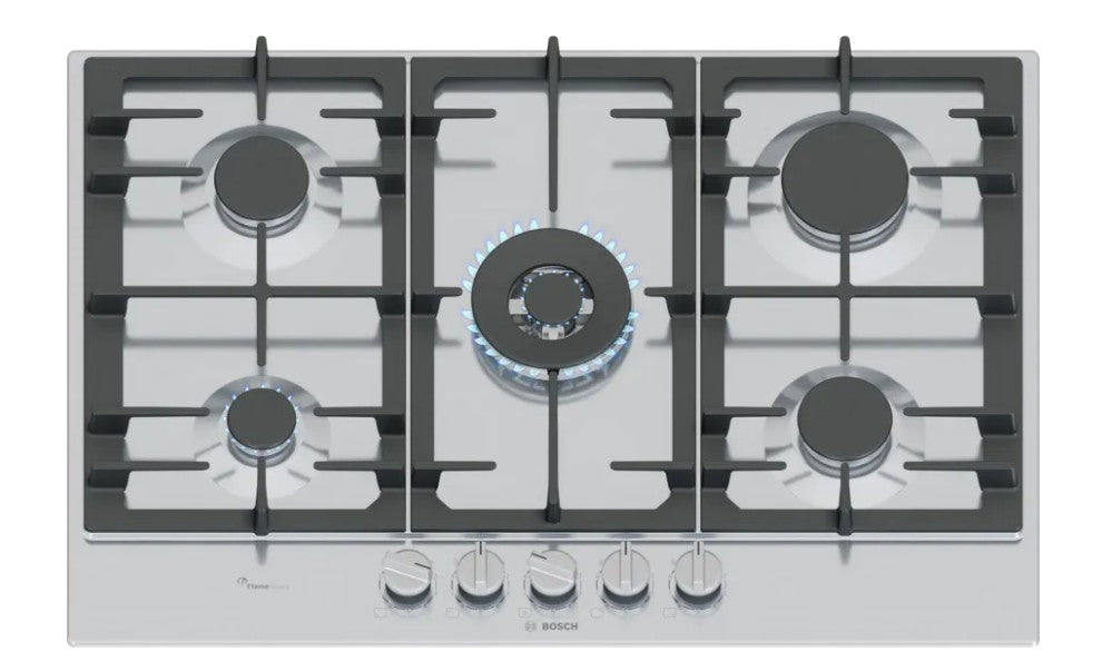 Gas hob PCQ7A5I90 75 cm inox