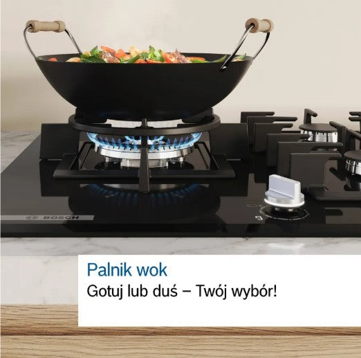 Gas hob PCQ7A5I90 75 cm inox
