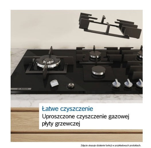 Gas glass hob PPP6A2I40