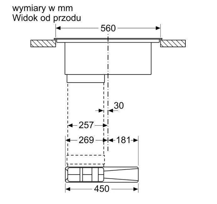 PVS611B16E Hob Induction