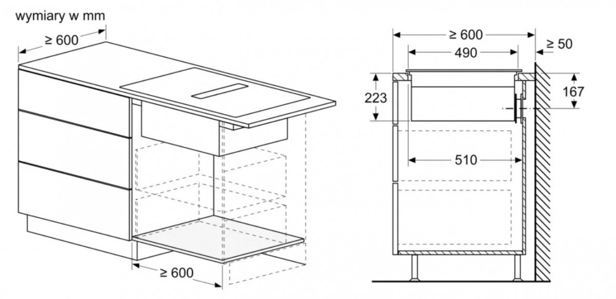 PVS611B16E Hob Induction