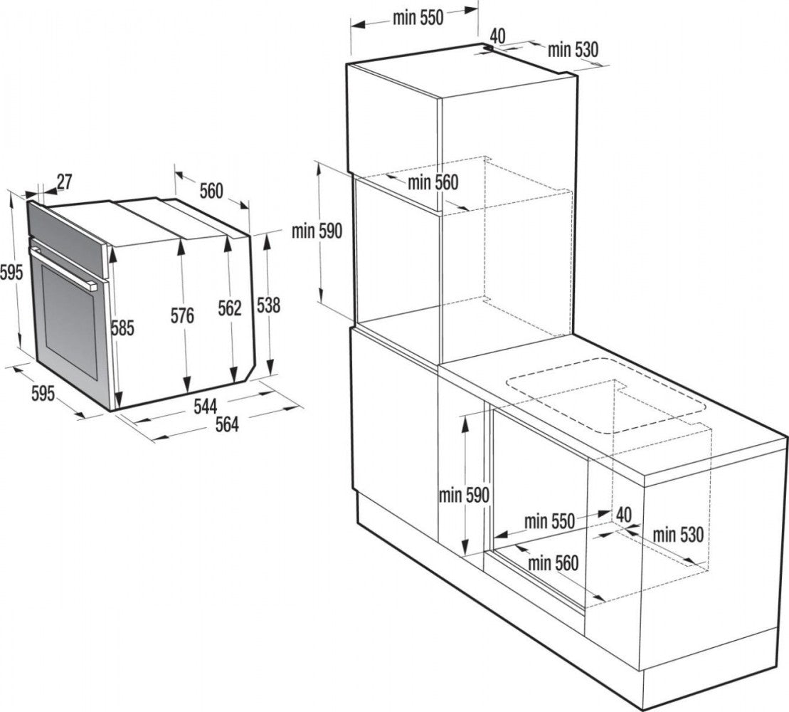 Oven BSA6737E15BG