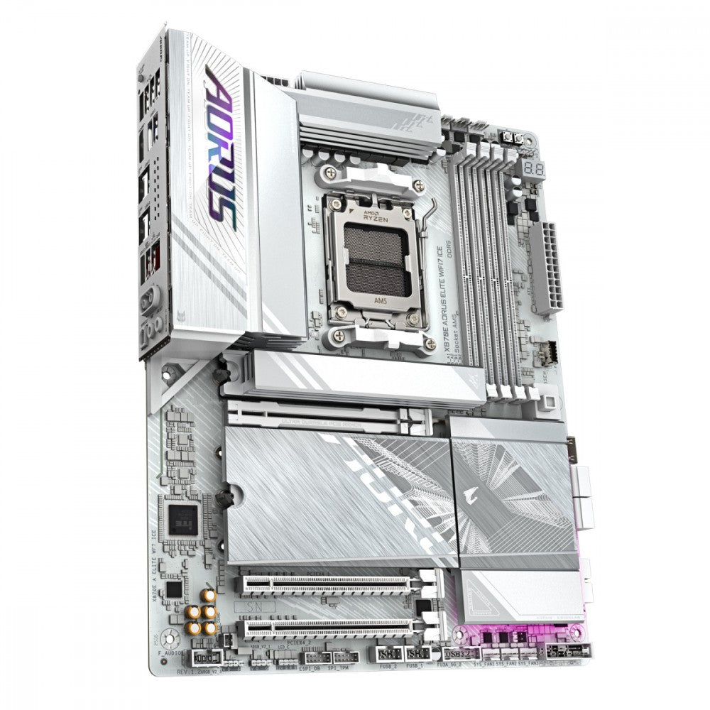 Motherboard X870E AORUS ELITE WIFI7 ICE AM5 4DDR5 ATX