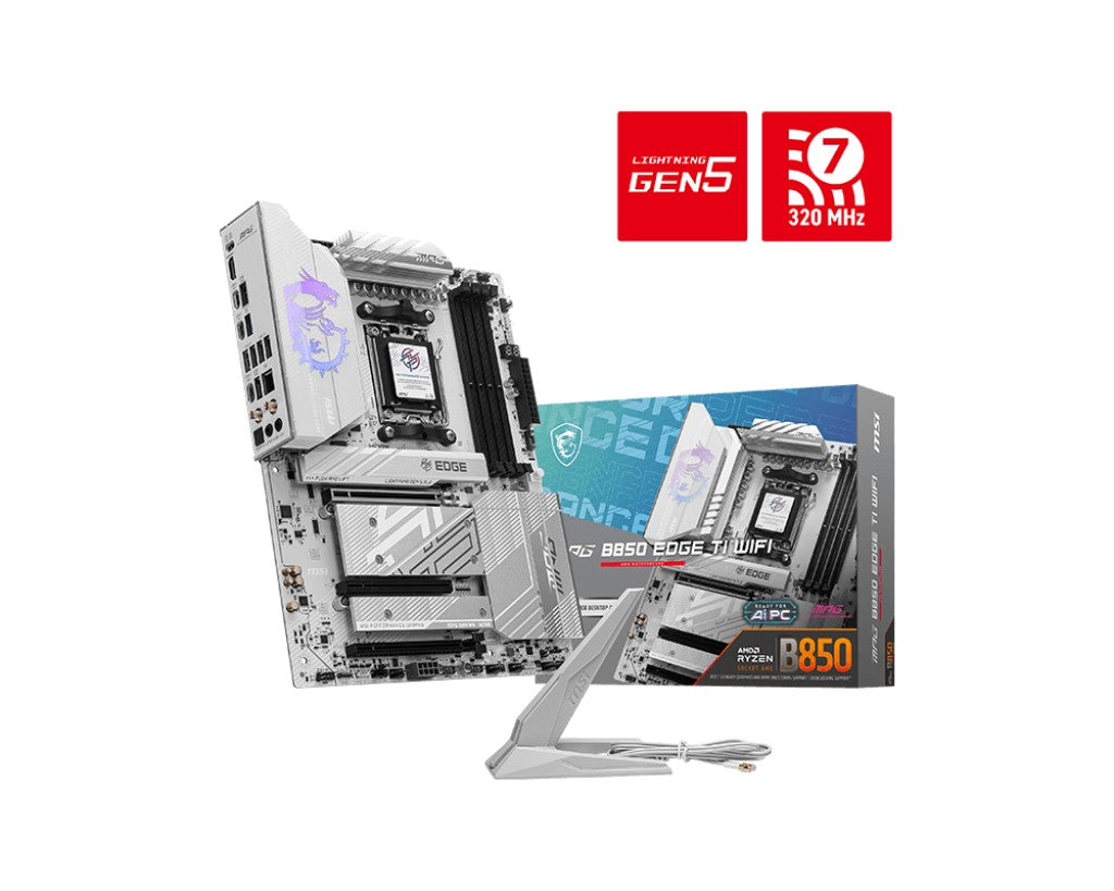 Motherboard MPG B850 EDGE TI WIFI AM5 4DDR5 ATX