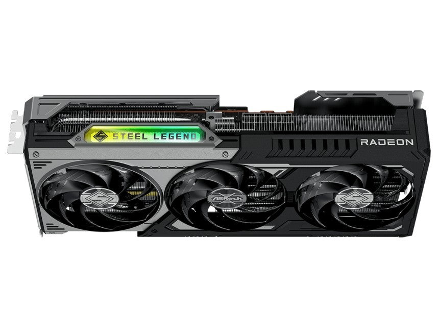 Graphics card Radeon RX 9070 XT STEEL LEGEND DARK 16GB GDDR6 256bit 3DP/HDMI