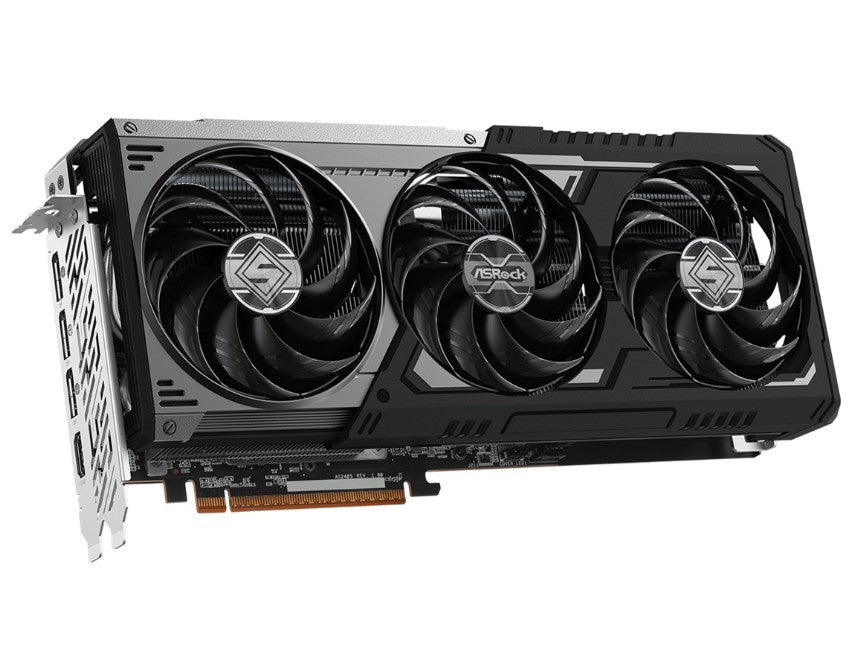 Graphics card Radeon RX 9070 XT STEEL LEGEND DARK 16GB GDDR6 256bit 3DP/HDMI