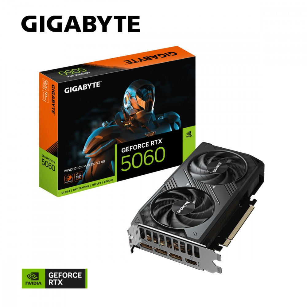Graphics card GeForce RTX 5060 WINDFORCE MAX OC V2 8G