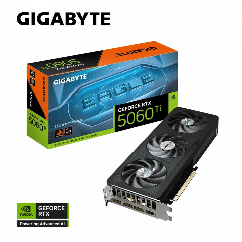 Graphics card GeForce RTX 5060 Ti EAGLE MAX OC 16G 128BIT GDDR7 3DP/HDMI