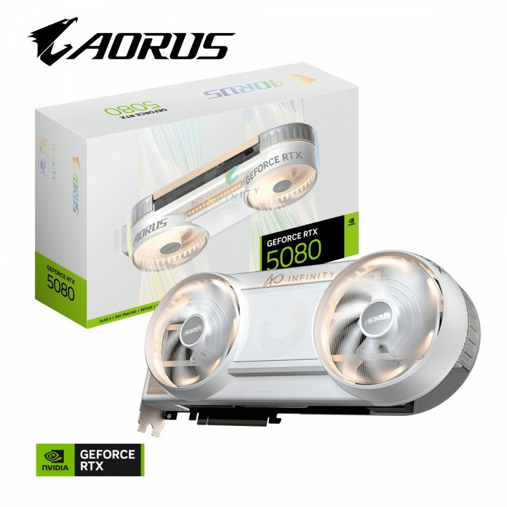 Graphics card AORUS GeForce RTX 5080 INFINITY WOOD 16G 256bit