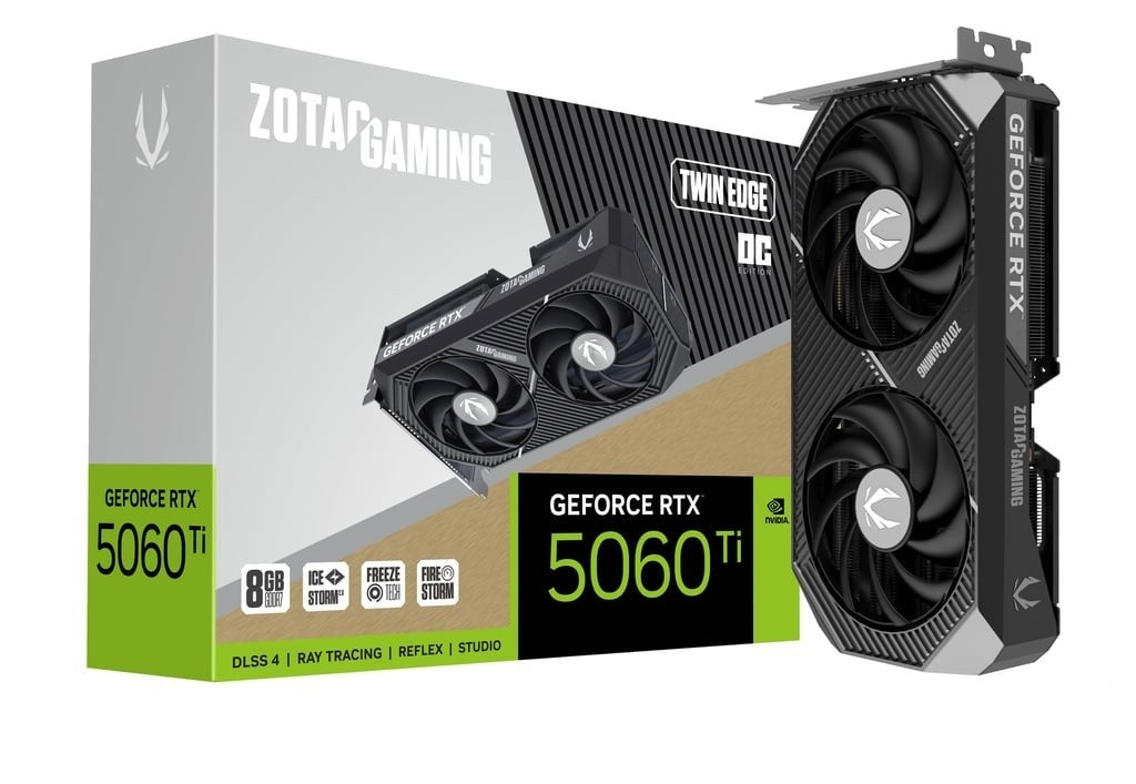 Graphics card GeForce RTX 5060 Ti 8GB TWIN EDGE OC GDDR7 128bit 3DP/HDMI
