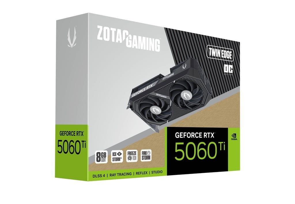 Graphics card GeForce RTX 5060 Ti 8GB TWIN EDGE OC GDDR7 128bit 3DP/HDMI