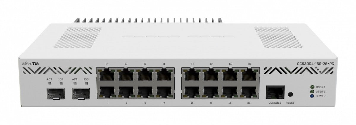 MikroTik Wired Router CCR2004-16G-2S+PC