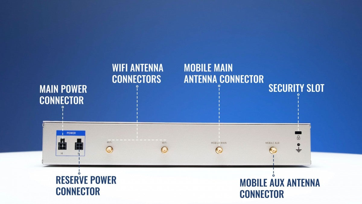 Router LTE RUTX09 (Cat 6), 4xGbE, GNSS