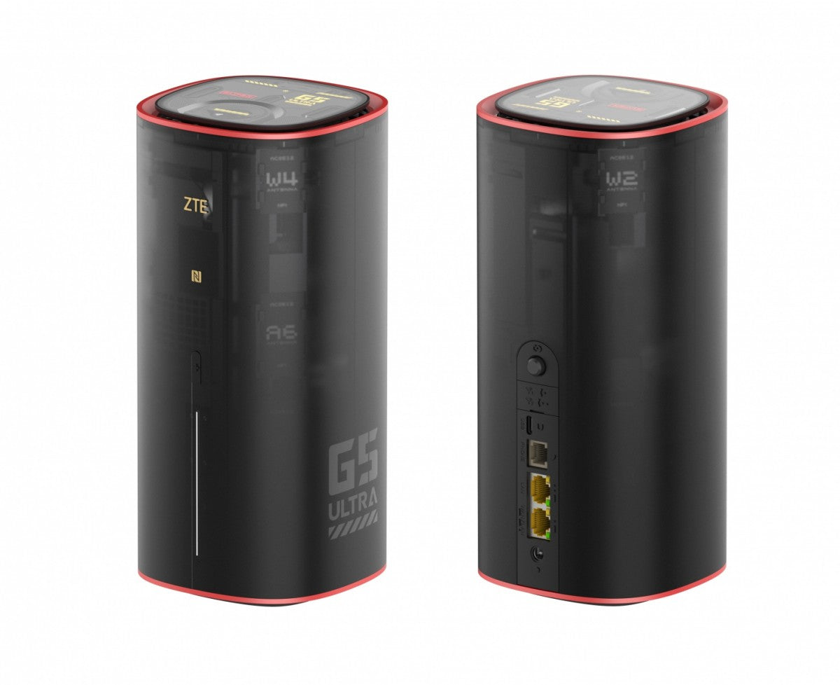 Router ZTE MC8512 G5 Ultra Black-Red Gaming
