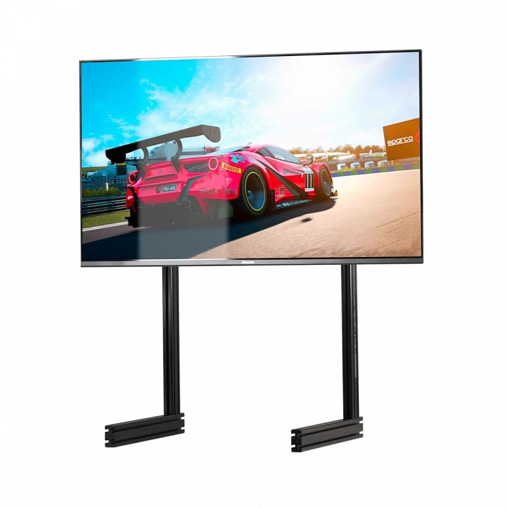 Free Standing Single Monitor Stand Black