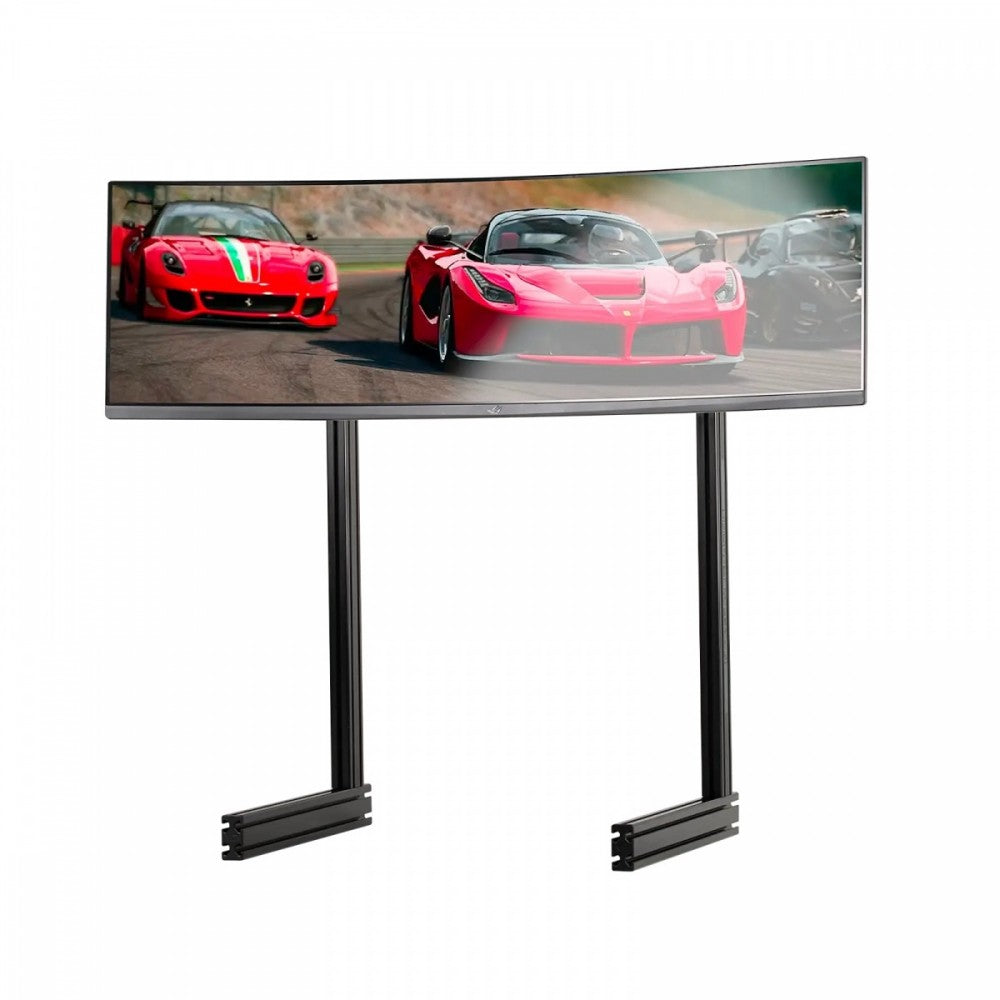 Free Standing Single Monitor Stand Black
