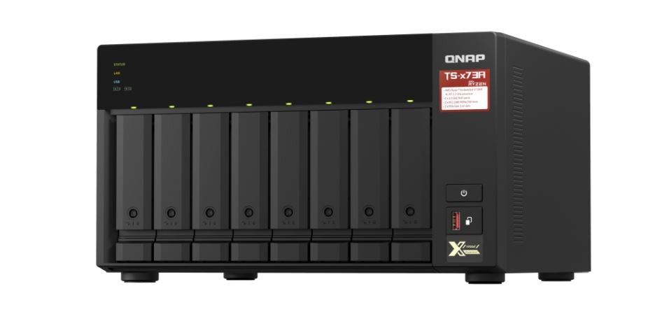 TS-873A-8G AMD Ryzen V1500B 2.2GHz 8GB RAM