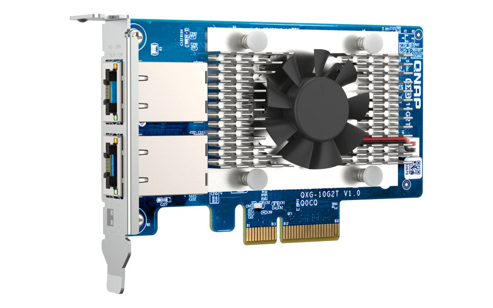 QXG-10G2T Dual-port 10G BASE-T 10Gb Net. Ex.Car