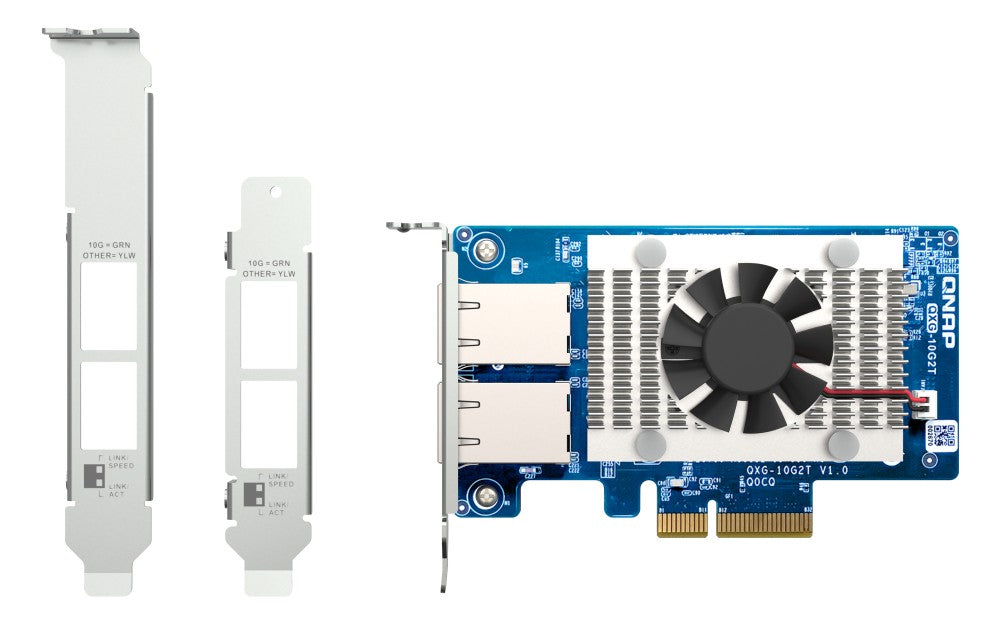 QXG-10G2T Dual-port 10G BASE-T 10Gb Net. Ex.Car