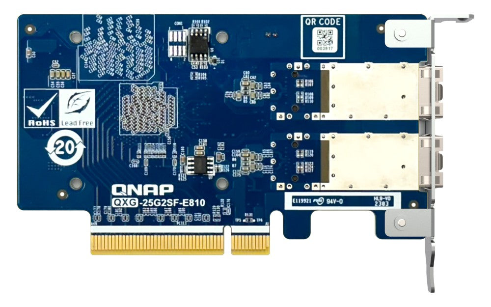 Network card QXG-25G2SF-E810 2 port 25GbE NIC