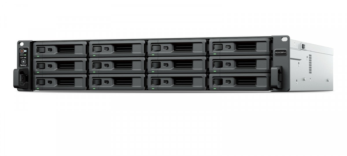 Server NAS RS2423RP+II 12x0HDD AMD V1780B 1x8GB 2x1GbE 1x10GbE USB3.2 3Y