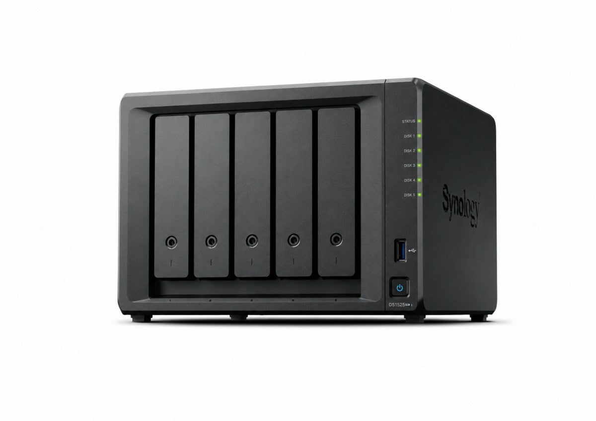 NAS DS1525neo+ 5x0HDD 2,2Ghz 1x4GB DDR4 2x2,5GbE 3Y