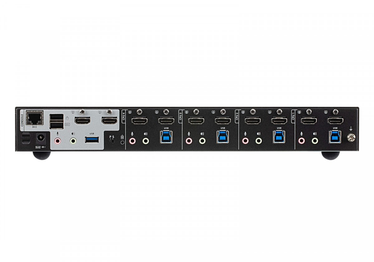 4-Port USB3.0 4K HDMI Dual Display KVMP Switc